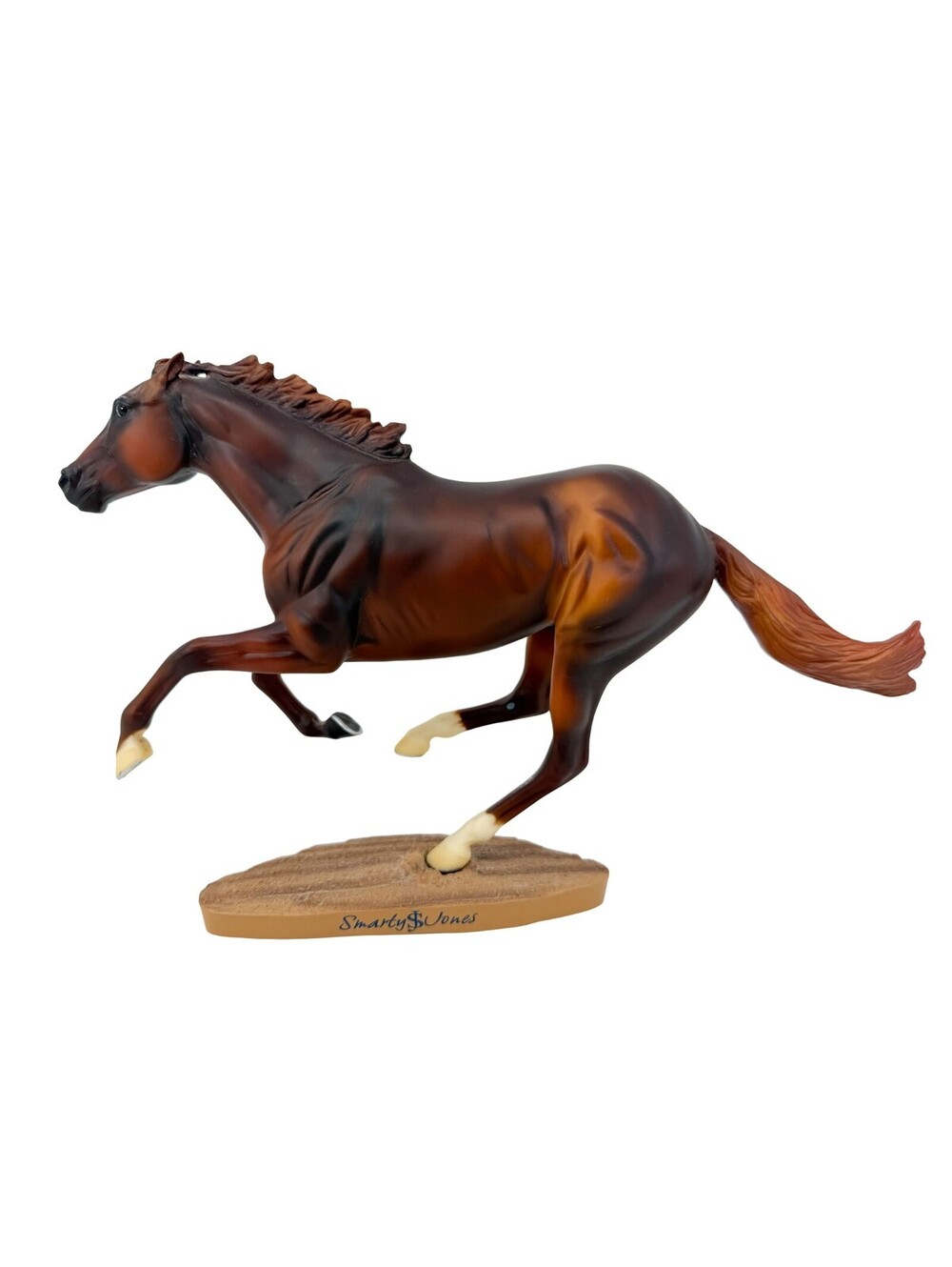Retired Breyer Race Horse #586 Smarty Jones Thoroughbred Kentucky Derby Winner